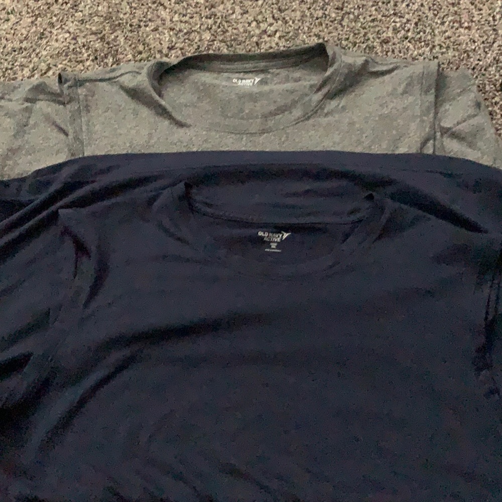 LOT of 2 Old Navy Sleeveless workout T-Shirts
